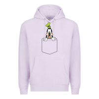 Lilac goofy pocket goofy pocket t shirt Premium Hoodie - artisFamous