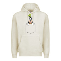 Oatmeal Heather goofy pocket goofy pocket t shirt Premium Hoodie - artisFamous