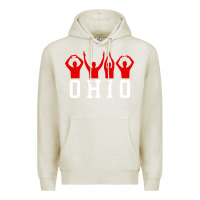 Oatmeal Heather vintage state of ohio home pride Premium Hoodie - artisFamous