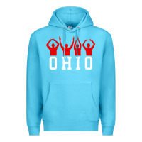 Ocean Blue vintage state of ohio home pride Premium Hoodie - artisFamous