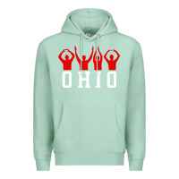 Seafoam vintage state of ohio home pride Premium Hoodie - artisFamous