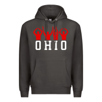 Smoke vintage state of ohio home pride Premium Hoodie - artisFamous