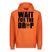 Carrot wait for the drop i dubstep bass subwoofer dance music Premium Hoodie - artisFamous