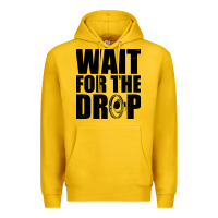 Lemon wait for the drop i dubstep bass subwoofer dance music Premium Hoodie - artisFamous