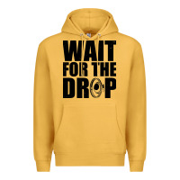 Mustard wait for the drop i dubstep bass subwoofer dance music Premium Hoodie - artisFamous