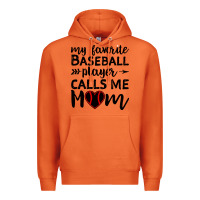 Carrot womens my favorite baseball player calls me mom Premium Hoodie - artisFamous