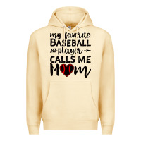 Pina Colada womens my favorite baseball player calls me mom Premium Hoodie - artisFamous