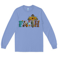 Colony Blue faith Long Sleeve Tee - Artiststas