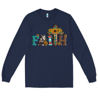 Navy faith Long Sleeve Tee - Artiststas