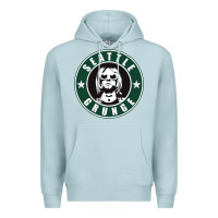 Blue Mist seattle grunge Premium Hoodie - artisFamous