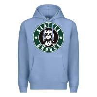 Colony Blue seattle grunge Premium Hoodie - artisFamous