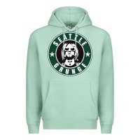 Seafoam seattle grunge Premium Hoodie - artisFamous