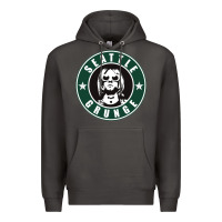 Smoke seattle grunge Premium Hoodie - artisFamous