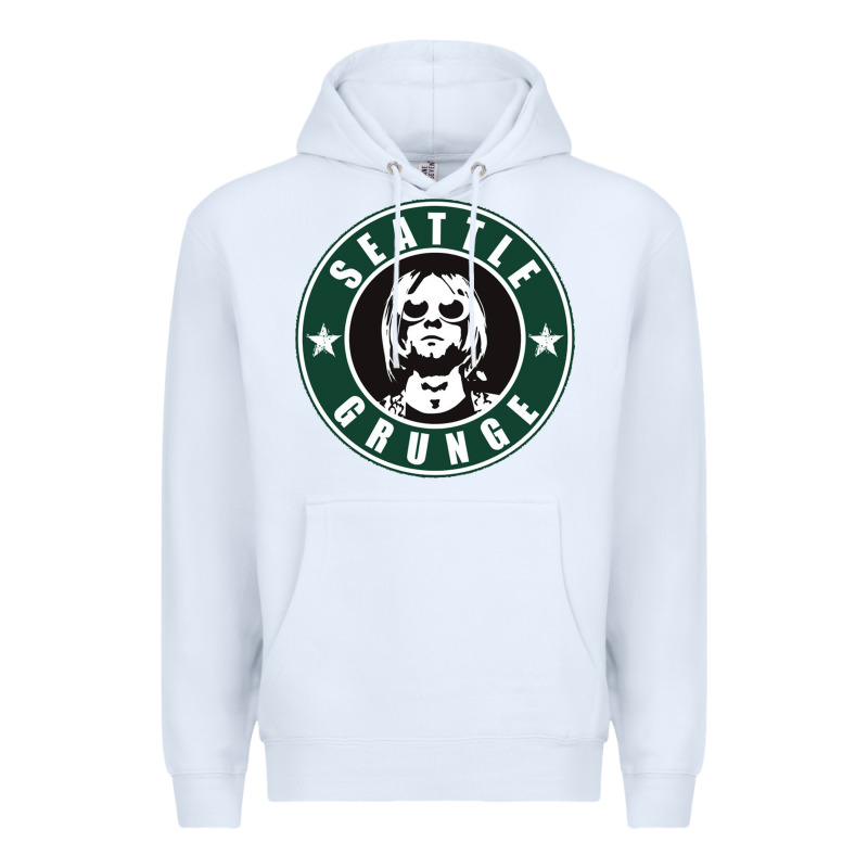 Seattle Grunge Premium Hoodie by artisFamous | Teevron