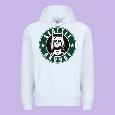 Seattle Grunge Premium Hoodie Designed By Artisfamous