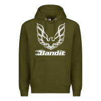Army Green bandit Premium Hoodie - artisFamous