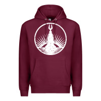 Burgundy bioshock rapture black Premium Hoodie - artisFamous