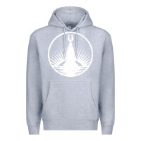 Heather Grey bioshock rapture black Premium Hoodie - artisFamous