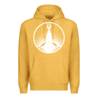 Mustard bioshock rapture black Premium Hoodie - artisFamous