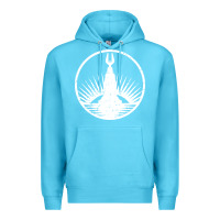Ocean Blue bioshock rapture black Premium Hoodie - artisFamous