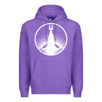 Purple bioshock rapture black Premium Hoodie - artisFamous