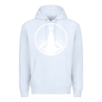 White bioshock rapture black Premium Hoodie - artisFamous