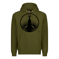 Army Green bioshock rapture black Premium Hoodie - artisFamous