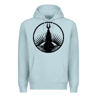 Blue Mist bioshock rapture black Premium Hoodie - artisFamous
