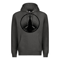 Charcoal Heather bioshock rapture black Premium Hoodie - artisFamous