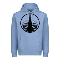 Colony Blue bioshock rapture black Premium Hoodie - artisFamous