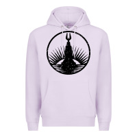 Lilac bioshock rapture black Premium Hoodie - artisFamous