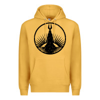 Mustard bioshock rapture black Premium Hoodie - artisFamous