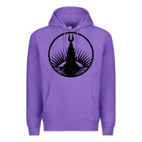 Purple bioshock rapture black Premium Hoodie - artisFamous