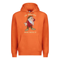 Carrot snow white i'm grumpy deal with it portrait t shirt Premium Hoodie - artisFamous