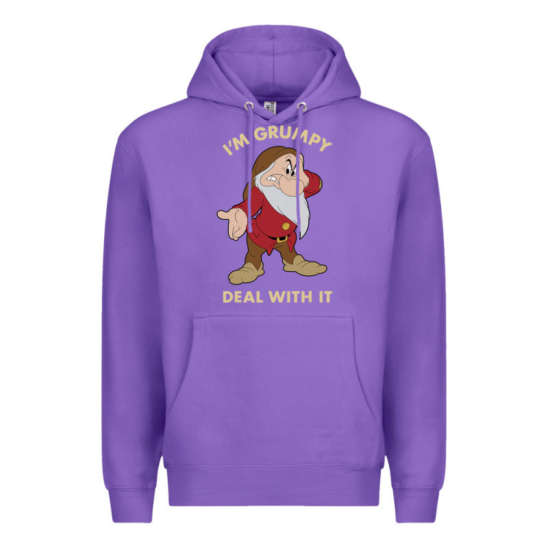 Snow White I'm Grumpy Deal With It Portrait T Shirt Premium Hoodie by artisFamous | Teevron