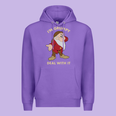 Snow White I'm Grumpy Deal With It Portrait T Shirt Premium Hoodie Designed By Artisfamous