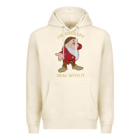Tofu snow white i'm grumpy deal with it portrait t shirt Premium Hoodie - artisFamous