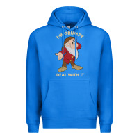True Royal snow white i'm grumpy deal with it portrait t shirt Premium Hoodie - artisFamous