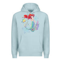 Blue Mist the little mermaid ari  and flounder sea t shirt Premium Hoodie - artisFamous