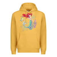 Mustard the little mermaid ari  and flounder sea t shirt Premium Hoodie - artisFamous
