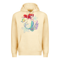 Pina Colada the little mermaid ari  and flounder sea t shirt Premium Hoodie - artisFamous