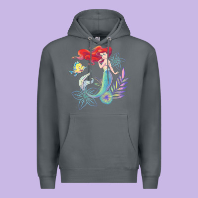 The Little Mermaid Ari  And Flounder Sea T Shirt Premium Hoodie Designed By Artisfamous