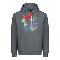 Rock the little mermaid ari  and flounder sea t shirt Premium Hoodie - artisFamous