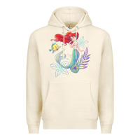 Tofu the little mermaid ari  and flounder sea t shirt Premium Hoodie - artisFamous