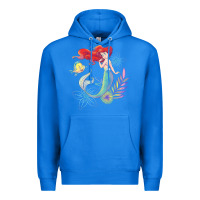 True Royal the little mermaid ari  and flounder sea t shirt Premium Hoodie - artisFamous
