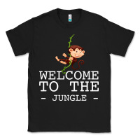 Black Welcome To The Jungle Classic Tee - Bettercallsaul