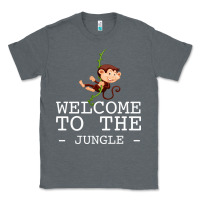 Charcoal Heather Welcome To The Jungle Classic Tee - Bettercallsaul