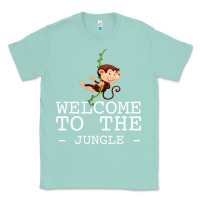 Seafoam Welcome To The Jungle Classic Tee - Bettercallsaul
