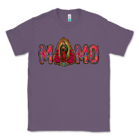 Lavender Lady Of Guadalupe Momo Classic Tee - Jasminsmagicworld