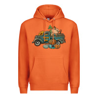 Carrot western pumpkin farm truck Premium Hoodie - RanaPortraitStore